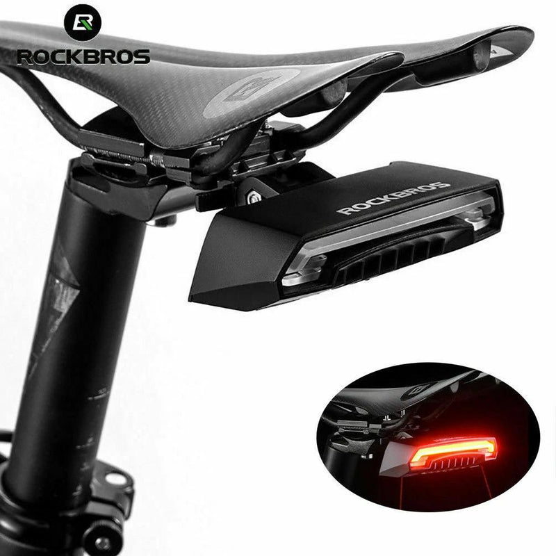 UPF-LKWD-R1 Bicycle Saddle Light Security USB Rechargeable Waterproof LED