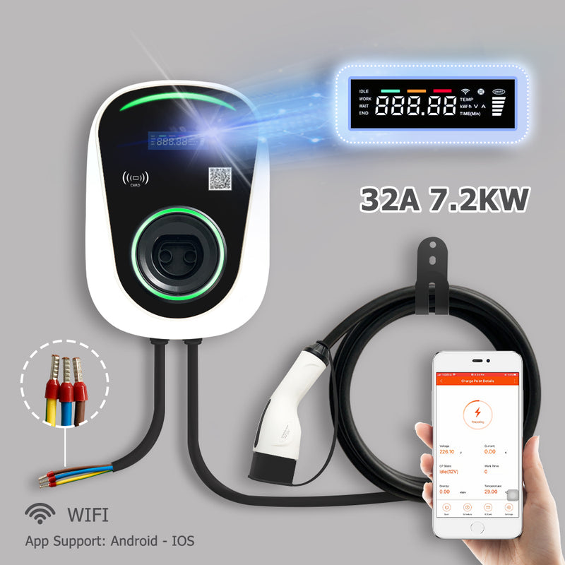UPF-ZEN-07SPSW 32A 7.2kW AC charging station