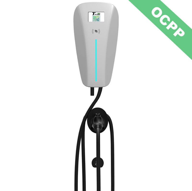 T-Power EV Home Charging Station | AC 7kW 32A Type 2 Cable Version | OCPP