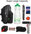 UPF-C7-1 Bike Saddle Bag with Water Bottle Pouch Waterproof